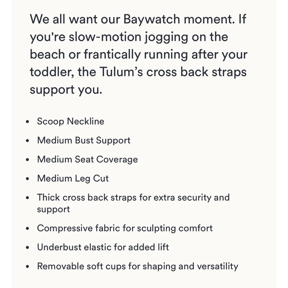 ANDIE SWIM The Tulum One Piece Medium in Black NWT 115 - Picture 4 of 10